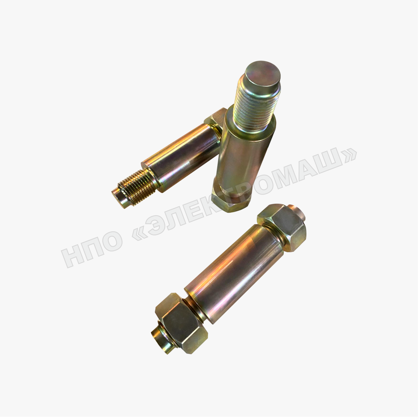 Fitted studs with nuts. Manufacturing