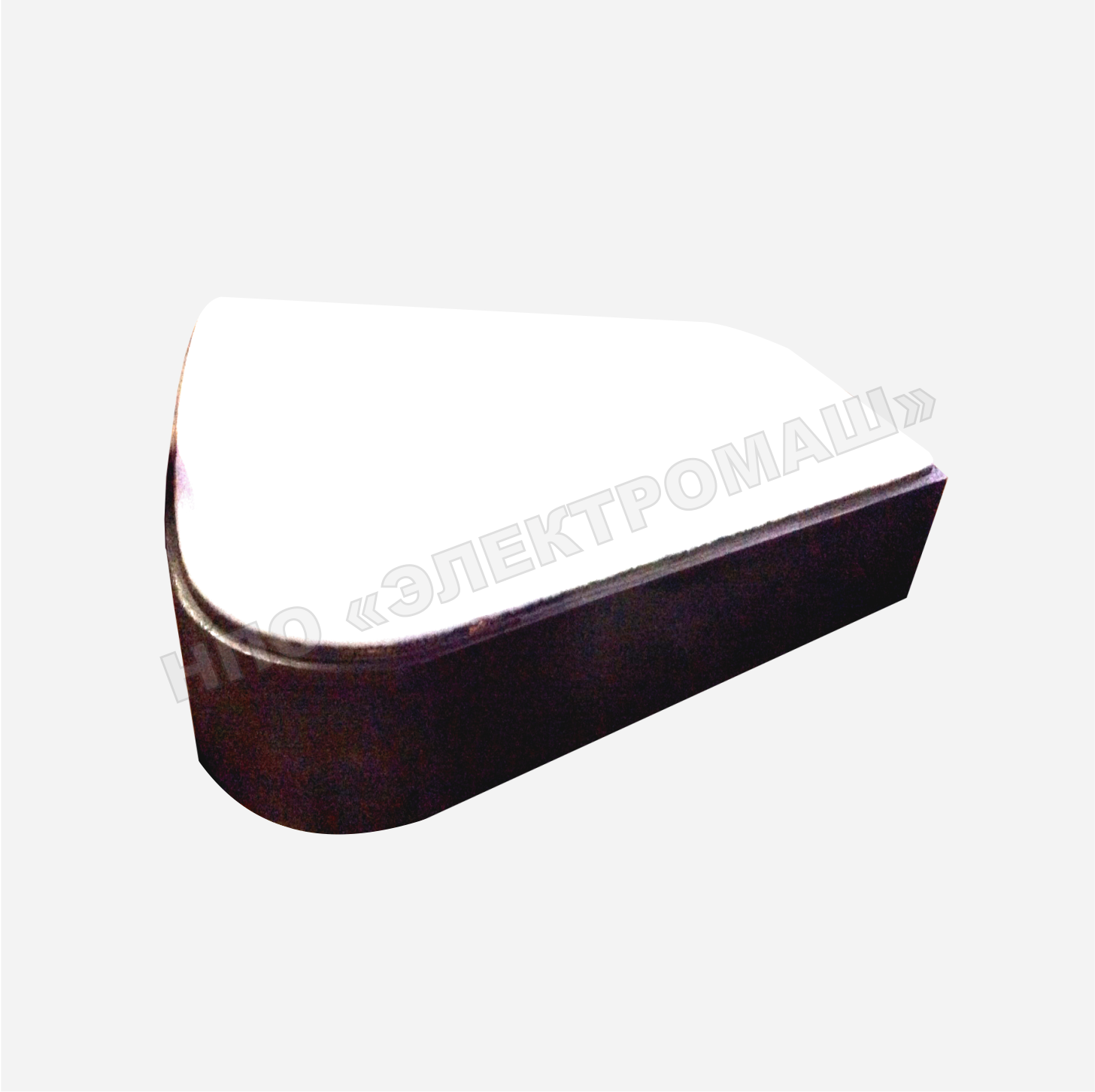 Thrust bearing segment (Babbitt antifriction coating - B83) Thrust bearing segment (Babbitt antifriction coating - B83)